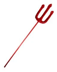 Spirit Halloween Small Sequin Pitchfork