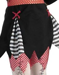 Spirit Halloween Kids Dead Cheerleader Zombie Costume 5 Spirit Halloween Kids Dead Cheerleader Zombie Costume - Image 3