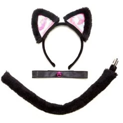 Spirit Halloween Black and Pink Cat Costume Kit 7 Spirit Halloween Black and Pink Cat Costume Kit -HALLOWEEN COSTUMES Sales Store 00186742 c