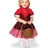 Spirit Halloween Toddler Lil' Red Riding Hood Costume