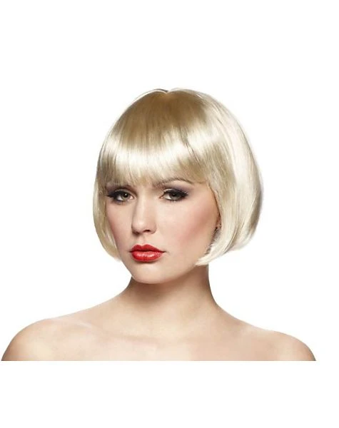 Spirit Halloween Short Blonde Bob Wig 3 Spirit Halloween Short Blonde Bob Wig
