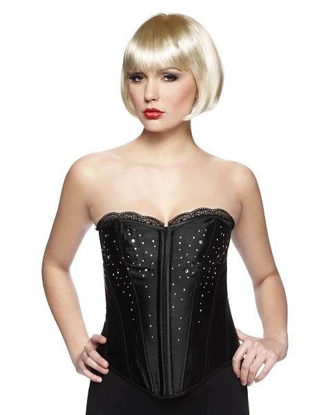 Spirit Halloween Short Blonde Bob Wig 5 Spirit Halloween Short Blonde Bob Wig - Image 3