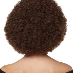 Spirit Halloween Brown Curly Wig 5 Spirit Halloween Brown Curly Wig -HALLOWEEN COSTUMES Sales Store 00622613 b