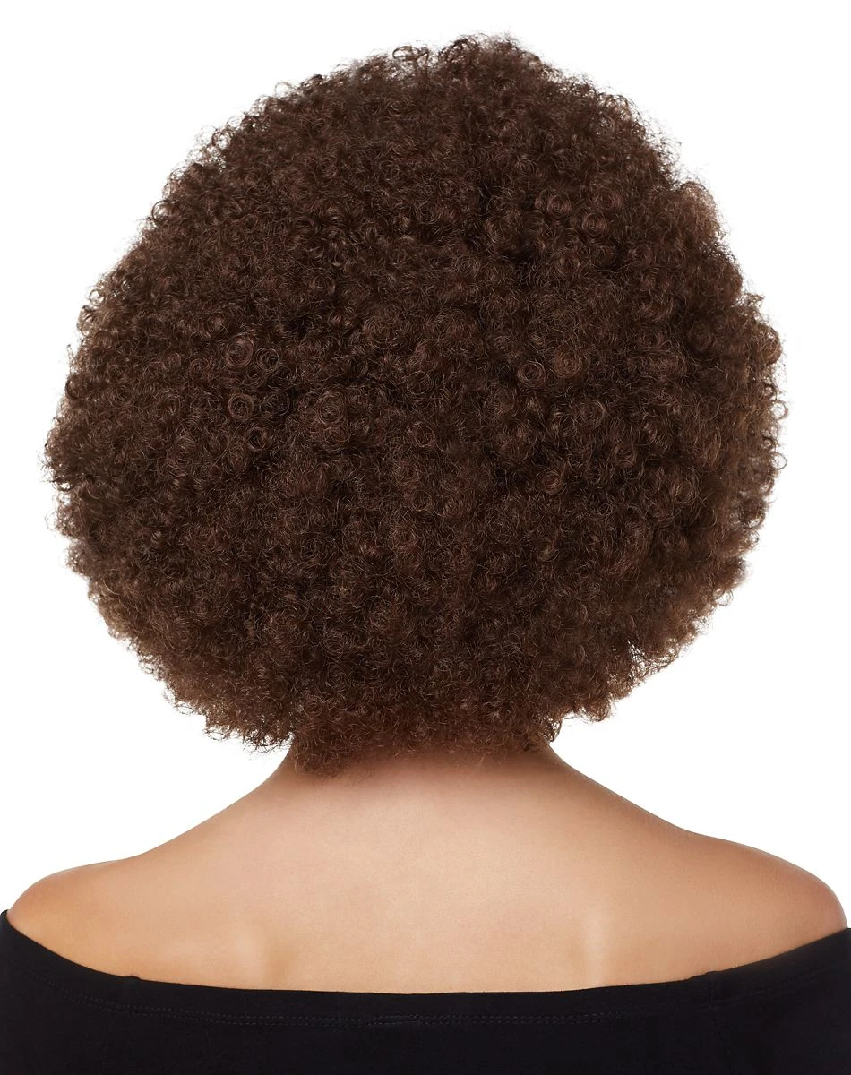 Spirit Halloween Brown Curly Wig 4 Spirit Halloween Brown Curly Wig - Image 2