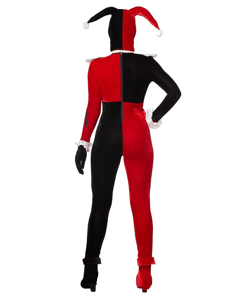 Spirit Halloween Adult Harley Quinn Costume - Gotham Girls 4 Spirit Halloween Adult Harley Quinn Costume - Gotham Girls - Image 2