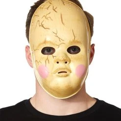 Spirit Halloween Creepy Baby Doll Half Mask