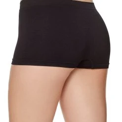 Spirit Halloween Seamless Boyshort Panties - Black