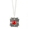 Spirit Halloween Classic Red Stone Necklace -HALLOWEEN COSTUMES Sales Store 01066521 a