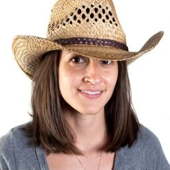 Spirit Halloween Western Seagrass Hat -HALLOWEEN COSTUMES Sales Store 01067701 c