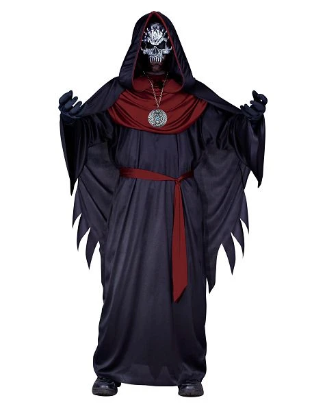 Spirit Halloween Kids Burgundy Emperor of Evil Costume 4 Spirit Halloween Kids Burgundy Emperor of Evil Costume - Image 2
