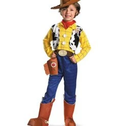 Spirit Halloween Kids Woody One Piece Costume Deluxe - Toy Story