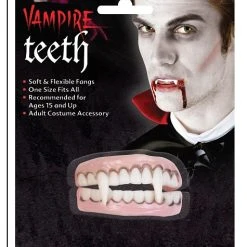 Spirit Halloween Vampire Teeth -HALLOWEEN COSTUMES Sales Store 01097922 c