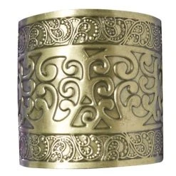 Spirit Halloween Brass Bangle Bracelet