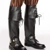 Spirit Halloween Tall Pirate Boot Covers - Deluxe -HALLOWEEN COSTUMES Sales Store 01099688 a