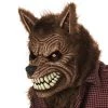 Spirit Halloween Animotion Brown Werewolf Full Mask -HALLOWEEN COSTUMES Sales Store 01107168 a