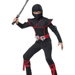 Spirit Halloween Kids Stealth Ninja Costume -HALLOWEEN COSTUMES Sales Store 01133735 b