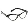 Spirit Halloween '50s Black Rhinestone Glasses -HALLOWEEN COSTUMES Sales Store 01136910 a