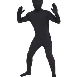 Spirit Halloween Kids Super Skins® Black Skin Suit Costume