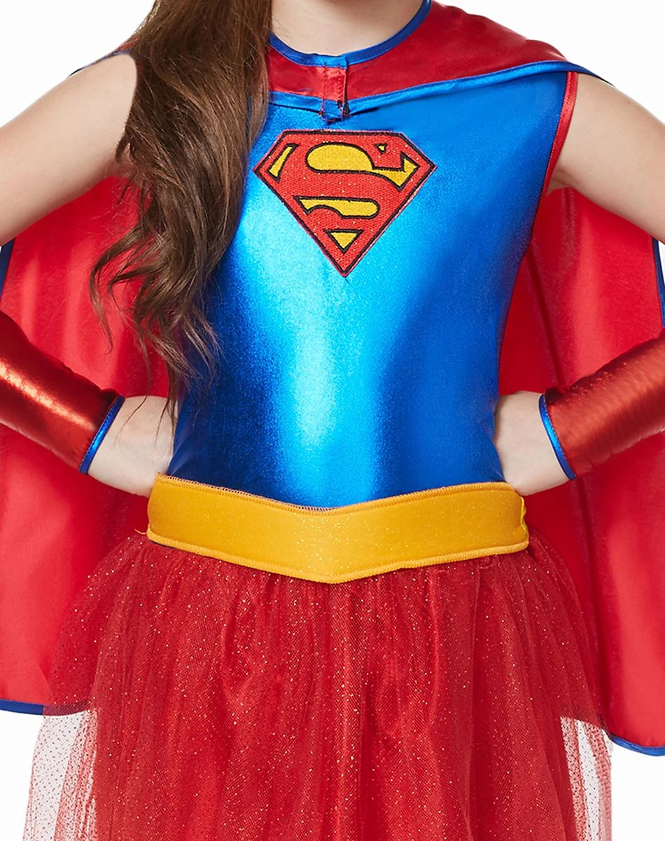 Spirit Halloween Kids Supergirl Tutu Costume - DC Comics 6 Spirit Halloween Kids Supergirl Tutu Costume - DC Comics - Image 4