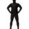 Spirit Halloween Super Skins® Black Skin Suit Adult Mens Plus Size Costume -HALLOWEEN COSTUMES Sales Store 01164912 a 1