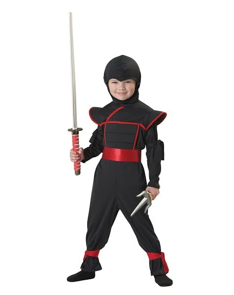 Spirit Halloween Toddler Stealth Ninja Costume 4 Spirit Halloween Toddler Stealth Ninja Costume - Image 2