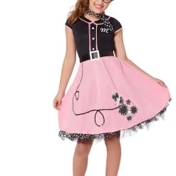 Spirit Halloween Kids Sock Hop Sweetie Costume