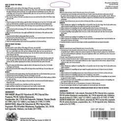 Spirit Halloween Day of the Dead Makeup -HALLOWEEN COSTUMES Sales Store 01187780 c