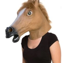 Spirit Halloween Horse Head Full Mask -HALLOWEEN COSTUMES Sales Store 01189042 d