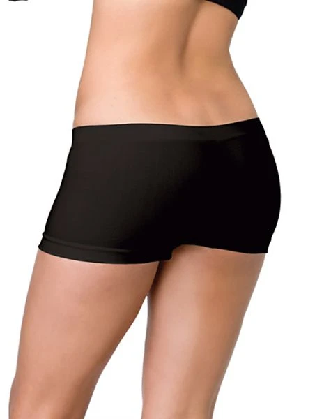 Spirit Halloween Seamless Boyshort Panties - Black 4 Spirit Halloween Seamless Boyshort Panties - Black - Image 2