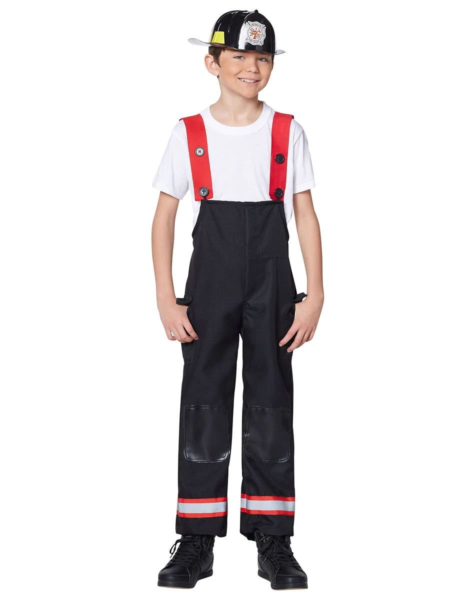 Spirit Halloween Kids Fireman Costume - Deluxe 5 Spirit Halloween Kids Fireman Costume - Deluxe - Image 3