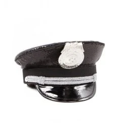 Spirit Halloween Sequin Police Hat -HALLOWEEN COSTUMES Sales Store 01191865 a