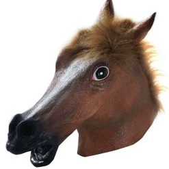 Spirit Halloween Horse Head Full Mask -HALLOWEEN COSTUMES Sales Store 01214444 a