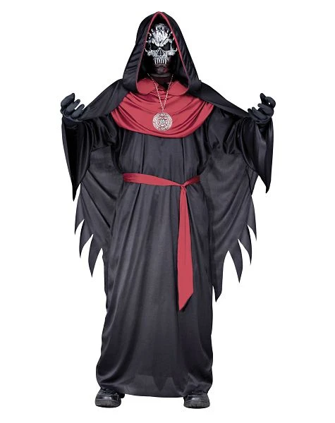 Spirit Halloween Kids Burgundy Emperor of Evil Costume 5 Spirit Halloween Kids Burgundy Emperor of Evil Costume - Image 3