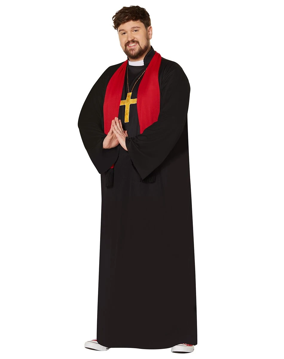 Spirit Halloween Adult Priest Costume 8 Spirit Halloween Adult Priest Costume - Image 6