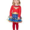 Spirit Halloween Toddler Bow and Stars Wonder Woman Costume - DC Comics -HALLOWEEN COSTUMES Sales Store 01217231 a