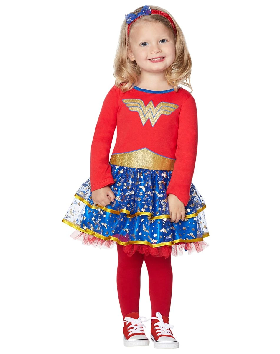 Spirit Halloween Toddler Bow and Stars Wonder Woman Costume - DC Comics 3 Spirit Halloween Toddler Bow and Stars Wonder Woman Costume - DC Comics