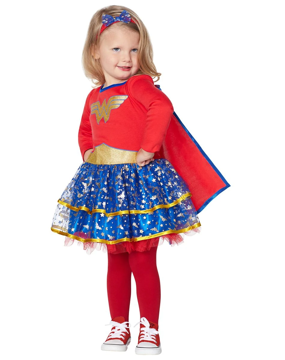 Spirit Halloween Toddler Bow and Stars Wonder Woman Costume - DC Comics 5 Spirit Halloween Toddler Bow and Stars Wonder Woman Costume - DC Comics - Image 3