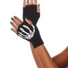 Spirit Halloween Skeleton Fingerless Gloves 1 Spirit Halloween Skeleton Fingerless Gloves -HALLOWEEN COSTUMES Sales Store 01218908 a