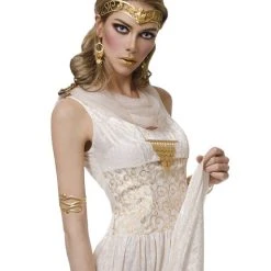 Spirit Halloween Goldtone Snake Cuff Bracelet -HALLOWEEN COSTUMES Sales Store 01220490 b