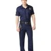 Spirit Halloween Adult Police Officer Costume - Deluxe -HALLOWEEN COSTUMES Sales Store 01221217 a
