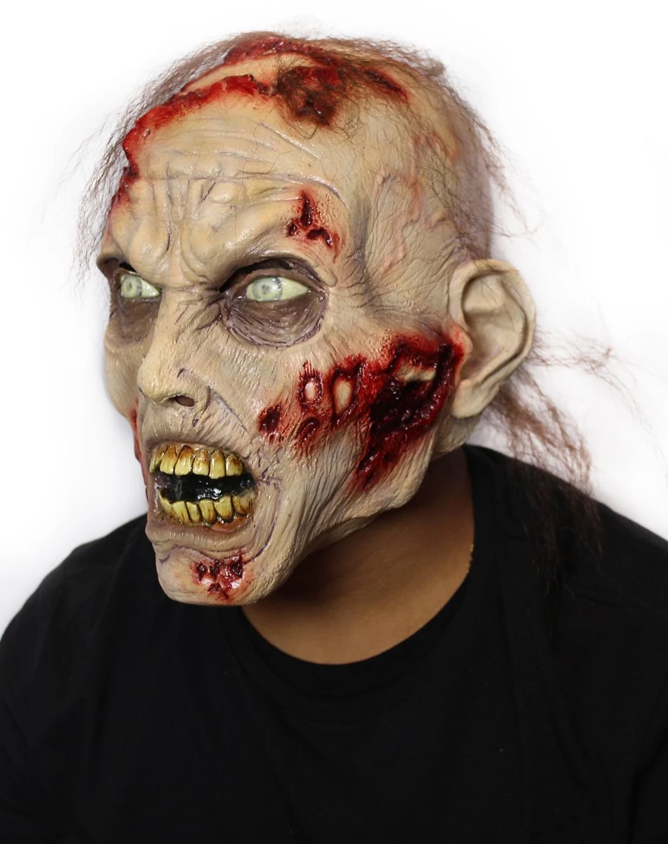 Spirit Halloween Undead Zombie Full Mask 5 Spirit Halloween Undead Zombie Full Mask - Image 3