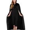 Spirit Halloween Kids Black Velvet Hooded Cape -HALLOWEEN COSTUMES Sales Store 01225671 a