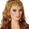 Spirit Halloween Goldtone Fortune Teller Headpiece -HALLOWEEN COSTUMES Sales Store 01228261 a