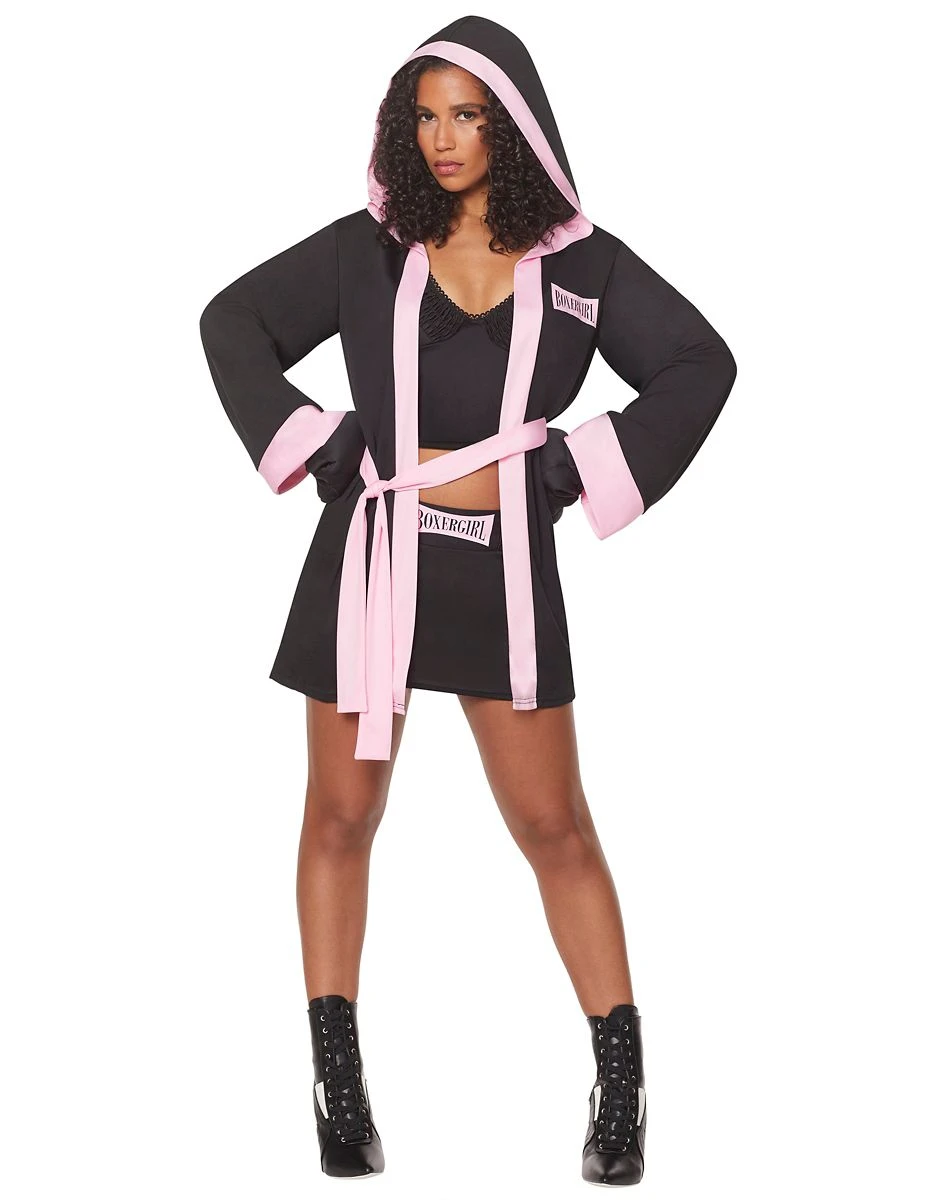 Spirit Halloween Adult Girl Boxer Costume 3 Spirit Halloween Adult Girl Boxer Costume