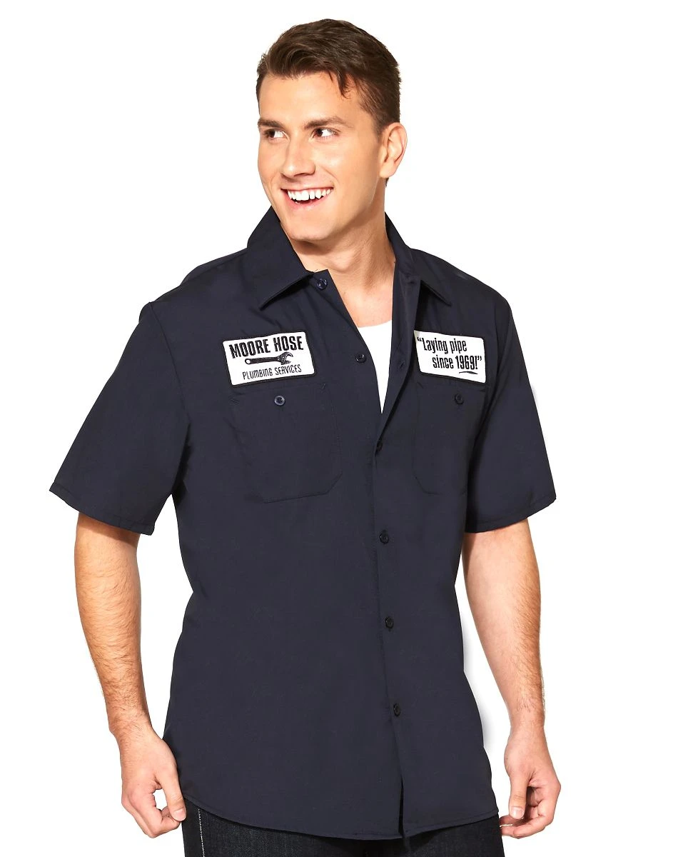 Spirit Halloween Moore Hose Mechanic Workshirt 5 Spirit Halloween Moore Hose Mechanic Workshirt - Image 3