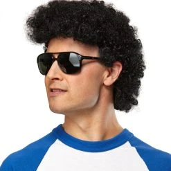 Spirit Halloween Curly Mullet Wig