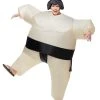 Spirit Halloween Adult Sumo Wrestler Inflatable Costume -HALLOWEEN COSTUMES Sales Store 01262922 a