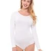 Spirit Halloween Long Sleeve White Bodysuit -HALLOWEEN COSTUMES Sales Store 01263821 a