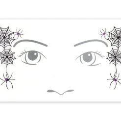 Spirit Halloween Kids Witch Face Tattoo Decal