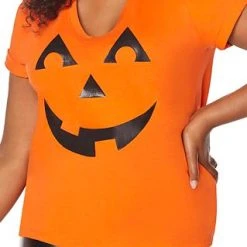Spirit Halloween Pumpkin T Shirt -HALLOWEEN COSTUMES Sales Store 01267228 c